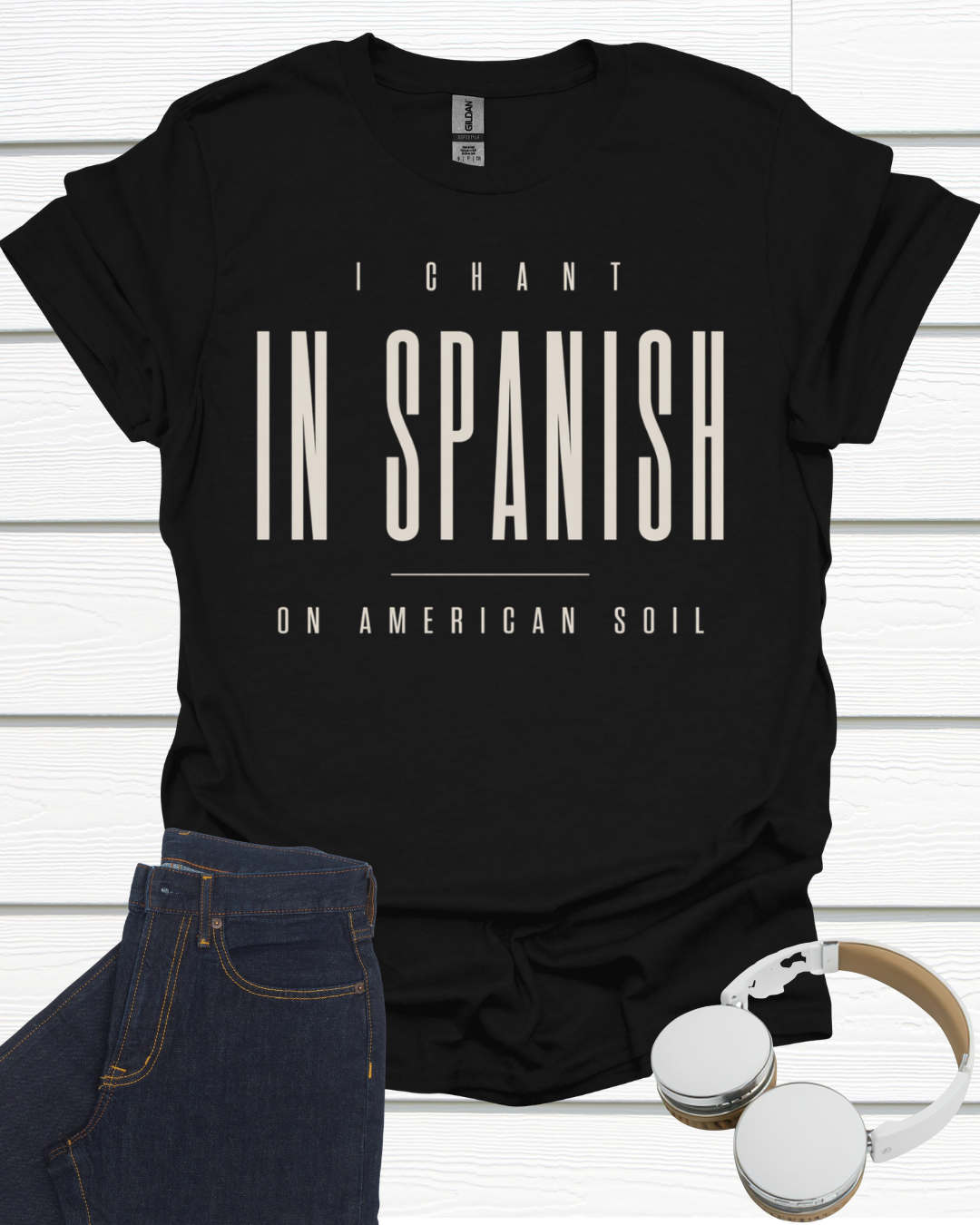Chant In Spanish  Unisex Softstyle T-Shirt