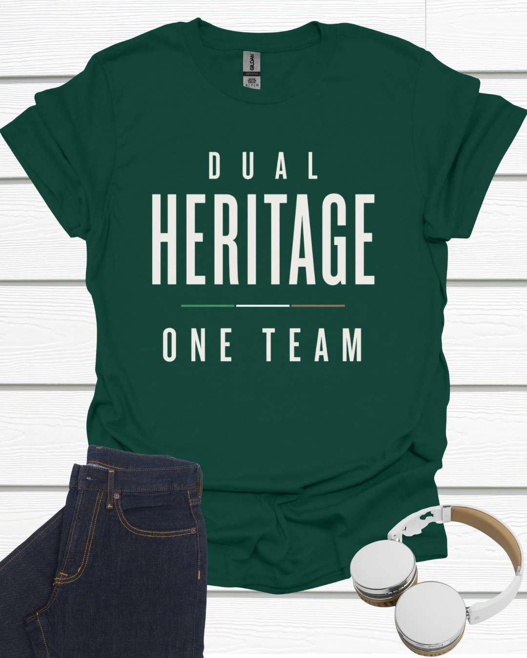 Dual Heritage One Team Unisex Softstyle T-Shirt