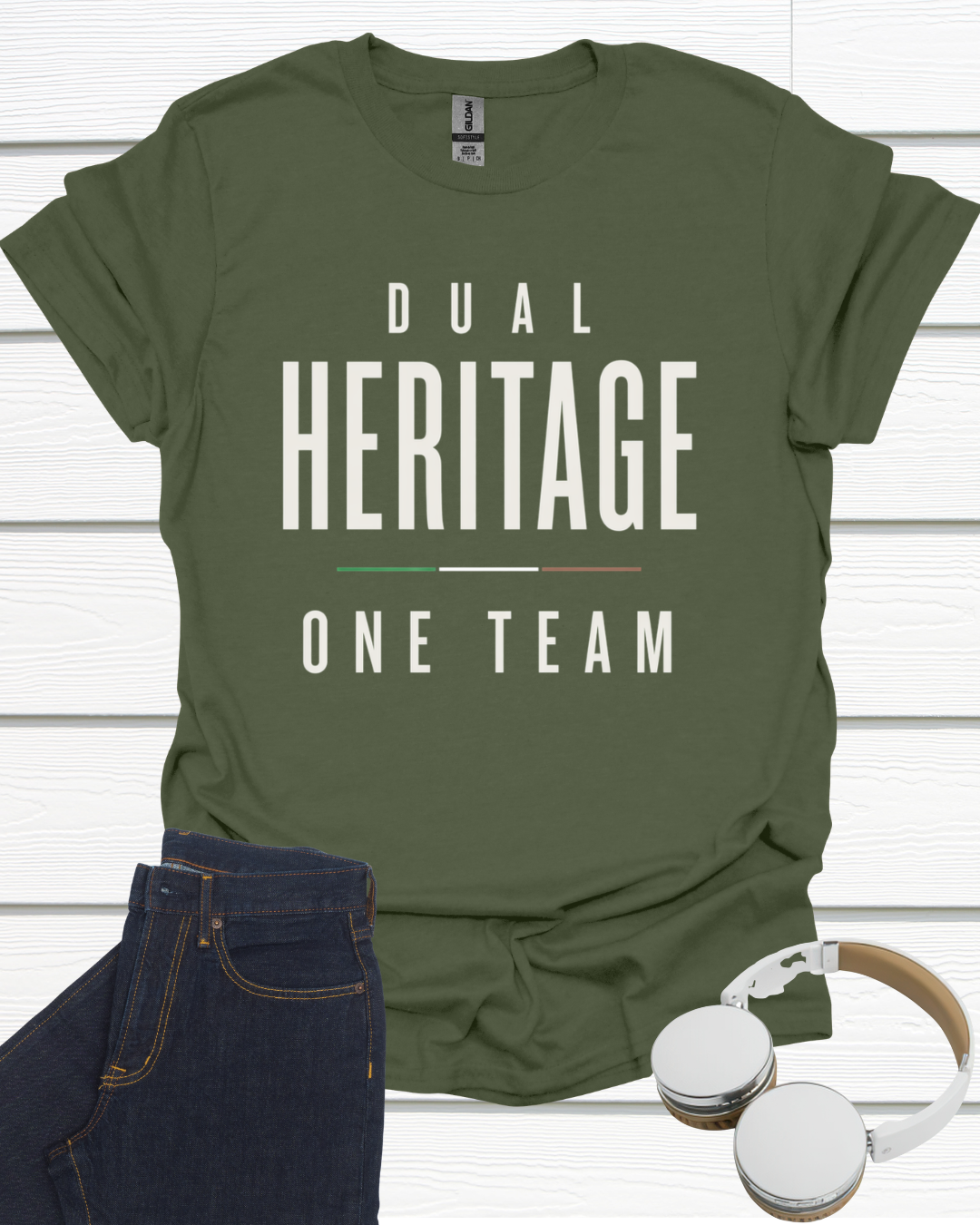 Dual Heritage One Team Unisex Softstyle T-Shirt