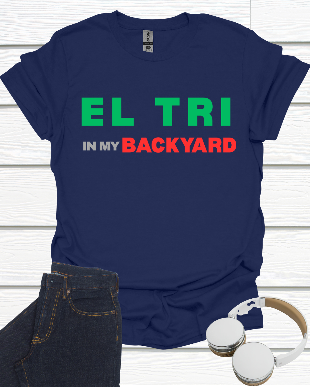 El Tri In My Backyard Unisex Softstyle T-Shirt