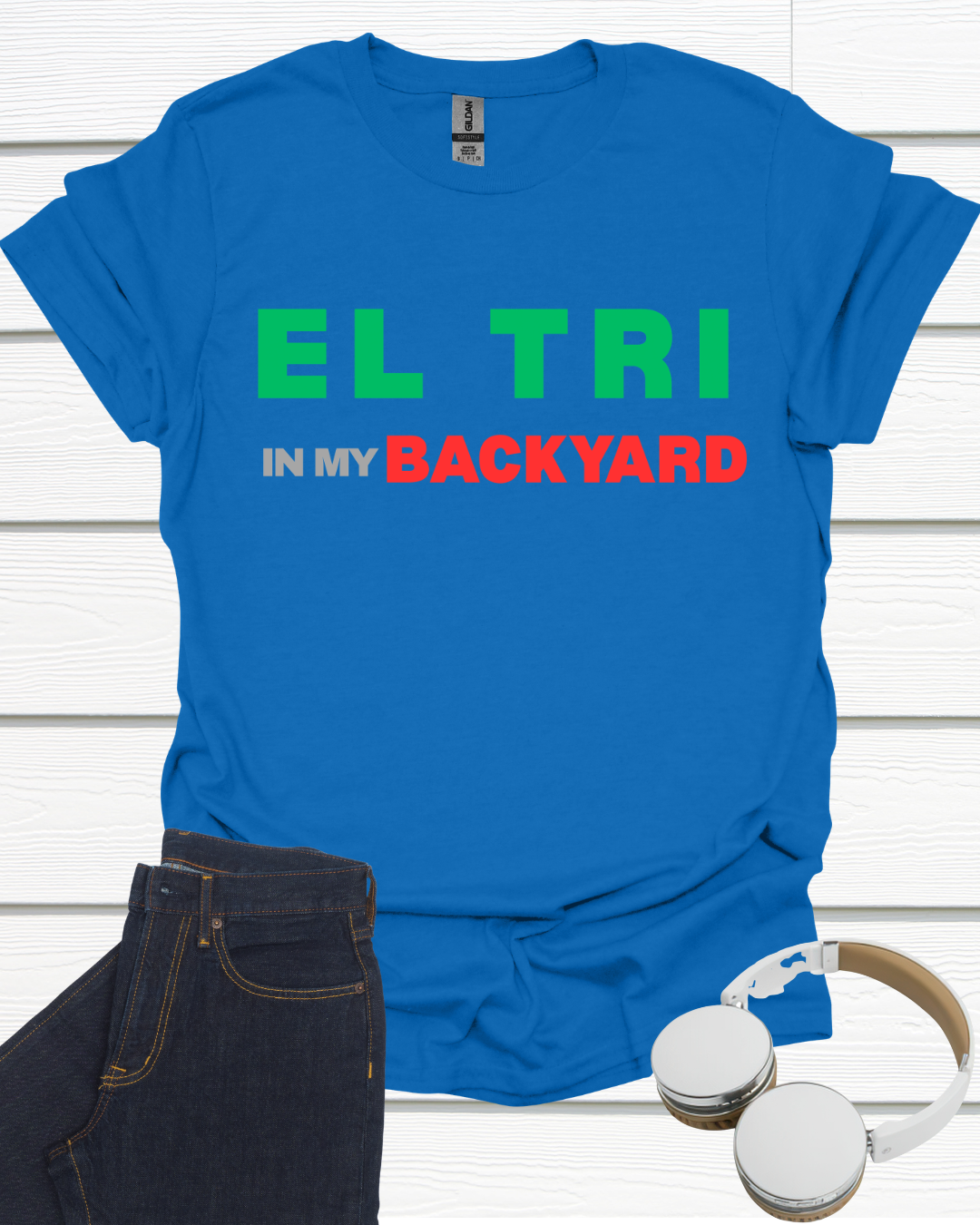 El Tri In My Backyard Unisex Softstyle T-Shirt