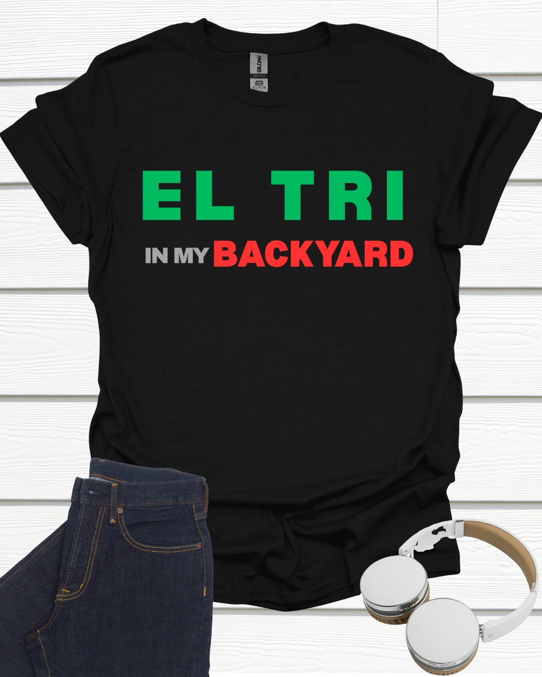 El Tri In My Backyard Unisex Softstyle T-Shirt