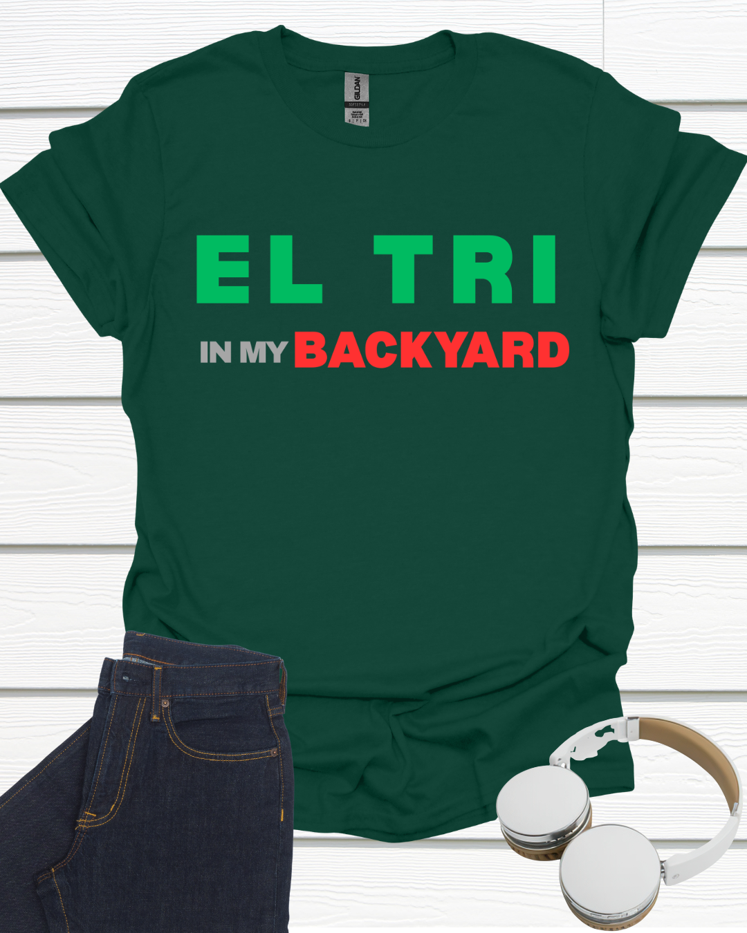 El Tri In My Backyard Unisex Softstyle T-Shirt