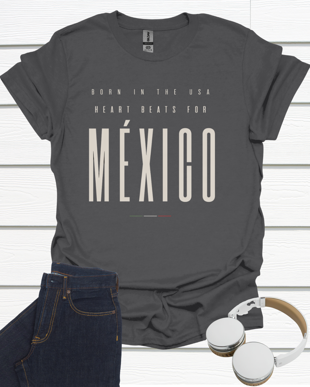 Mexico Heartbeat Unisex Softstyle T-Shirt
