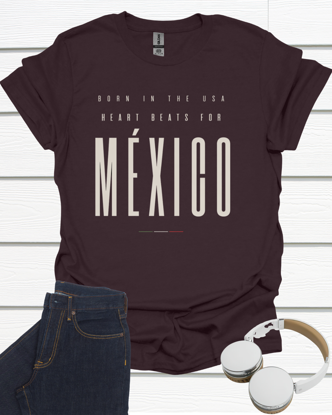 Mexico Heartbeat Unisex Softstyle T-Shirt