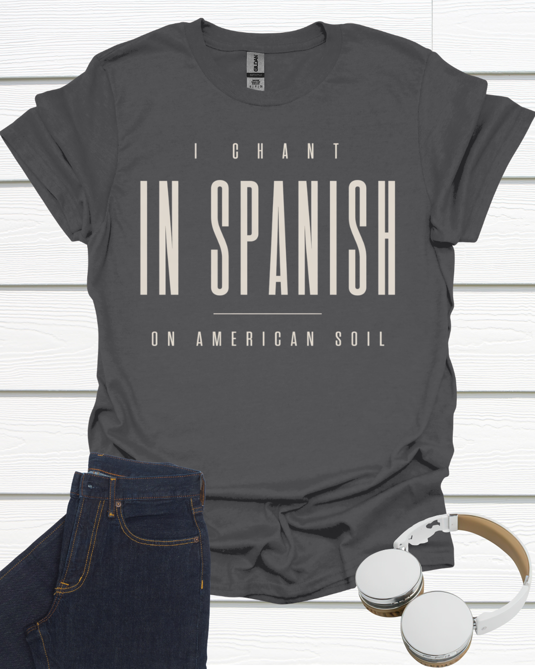 Chant In Spanish  Unisex Softstyle T-Shirt